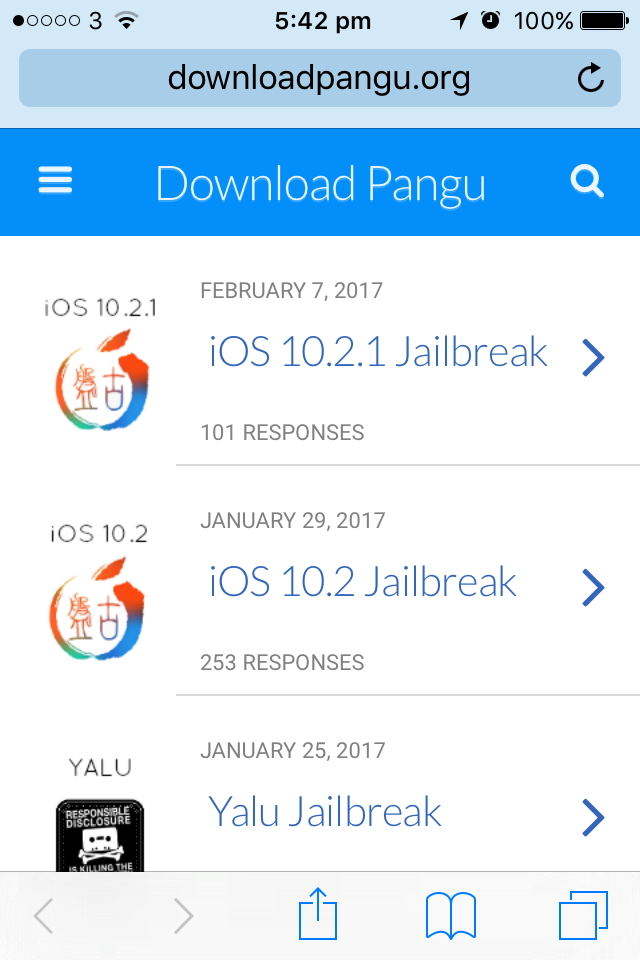 First images from Pangu’s iOS 10.3 and iOS 10.3.1 Jailbreak